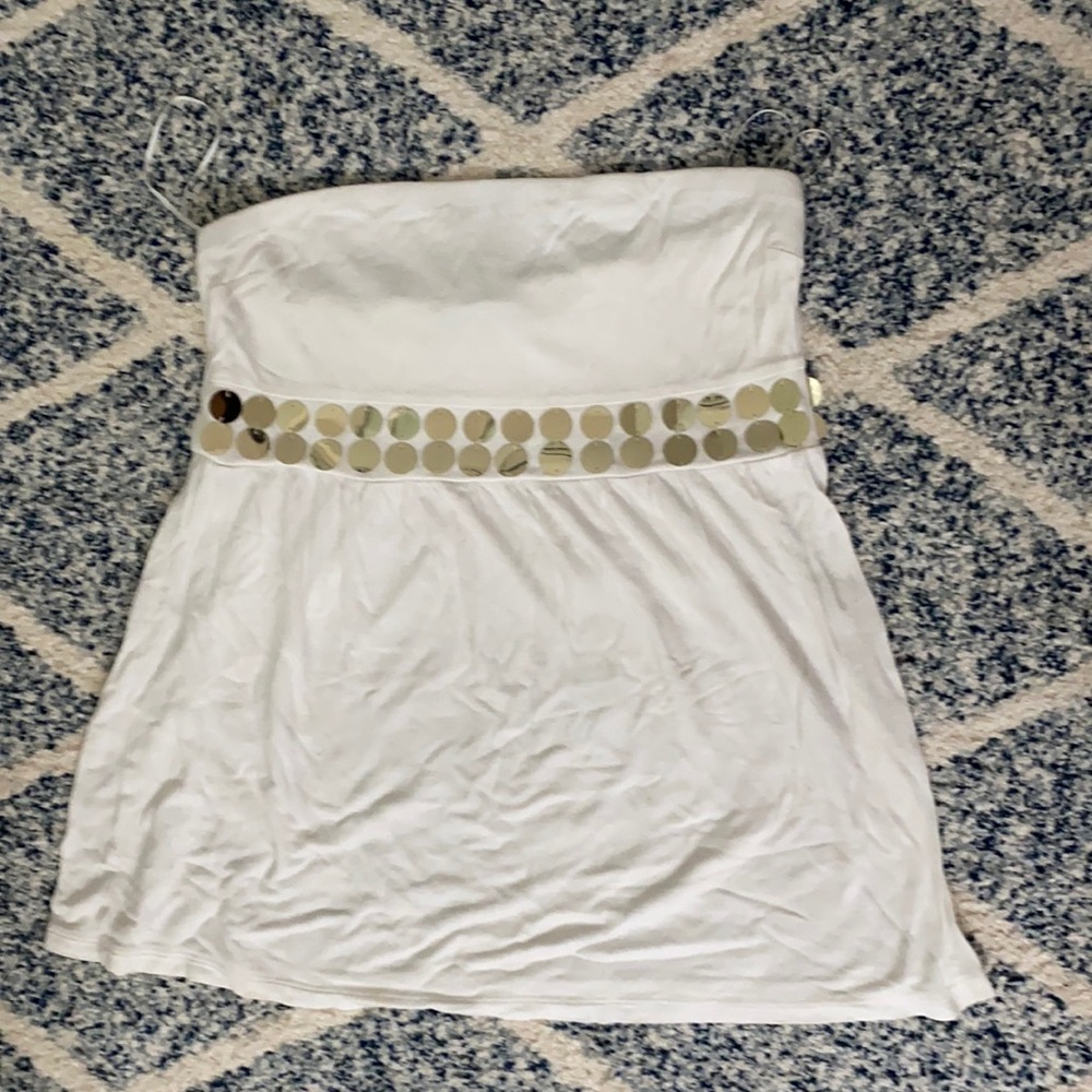 Express strapless top